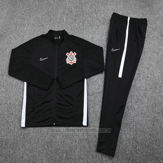 Chandal de Chaqueta del Corinthians 2019-2020 Negro